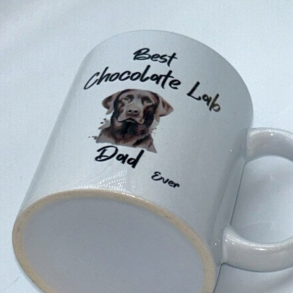 Best Chocolate Lad Dad Ever 11oz. Coffee Mug Cup Great Gift NWT Brand New - Picture 6 of 7